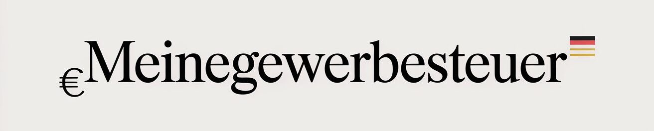 Abbildung des Website-Logos in einfacher Schrift auf rötlich-grauem Hintergrund